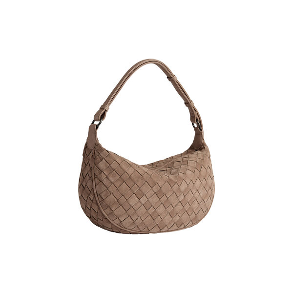 MuseMBG Bag Suede Weave, mocha mousse, Markberg