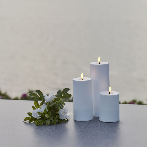 Sille Solar LED light 3 pack, white, Sirius Home