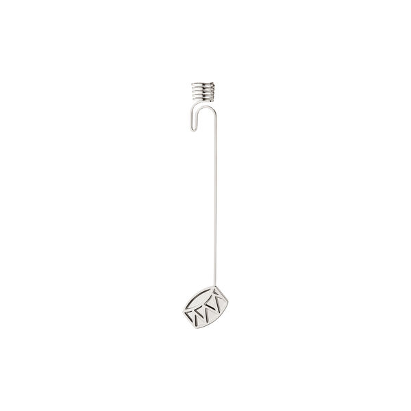 2026 Christmas Candleholder Drum, silver, Georg Jensen