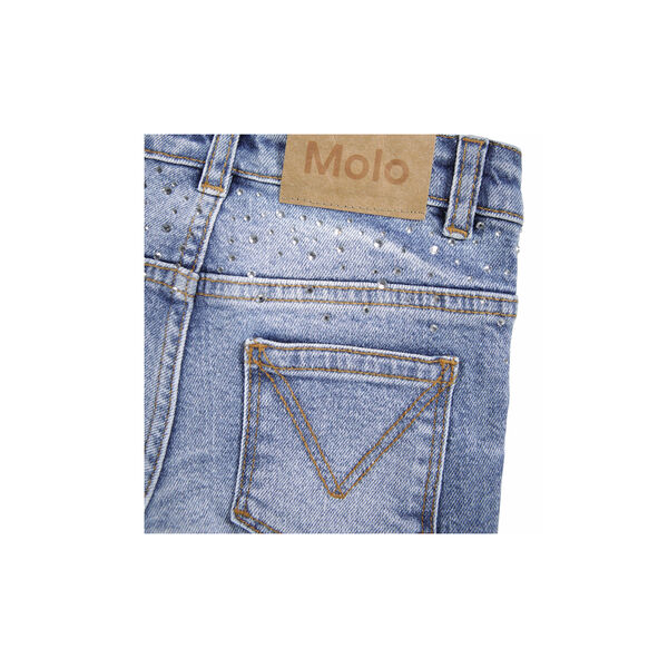 Asta Pants, rhinestone denim, Molo
