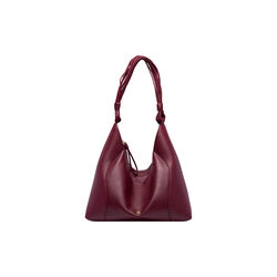 Giara Hobo Bag | Burgundy, Aigner