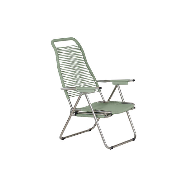 Spaghetti Outdoor Sunbed, sage green matt Spaghetti Outdoor Sunbed, sage green matt, FIAM