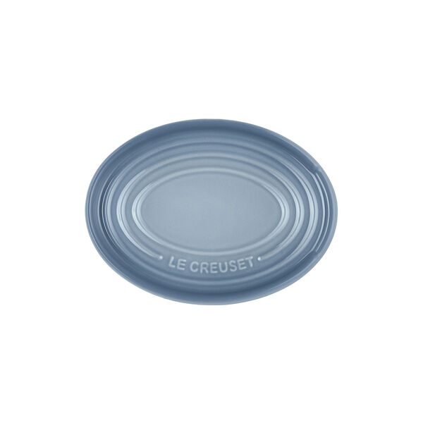 Oval Spoon Rest, chambray, Le Creuset