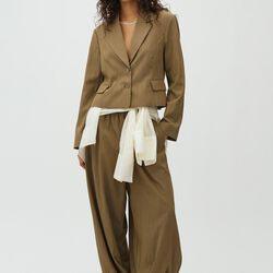Koons M Pant, light olive melange, mbyM