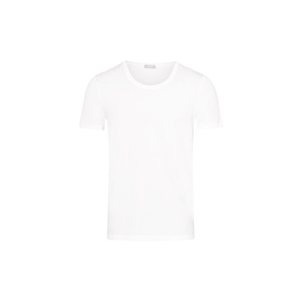 Cotton Superior SS Shirt, white Cotton Superior SS Shirt, white, HANRO