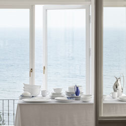 KOPPEL side plate 16 cm, white, Georg Jensen