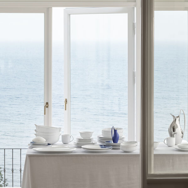 KOPPEL side plate 16 cm, white, Georg Jensen