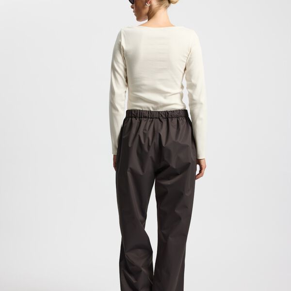 Rainshell Trousers, almost black, Rethinkit