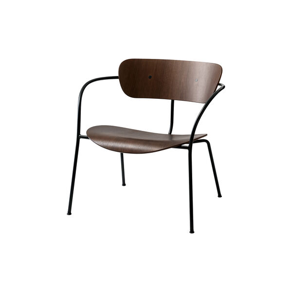 Pavilion AV5 Lounge Chair, walnut/black Pavilion AV5 Lounge Chair, walnut/black, &Tradition