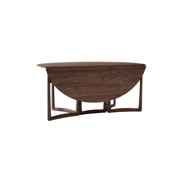 Drop Leaf HM6 Dining Table, oiled walnut, &Tradition
