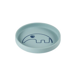 Antee Plate, blue, Done by Deer