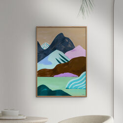 Green Lake, Poster & Frame