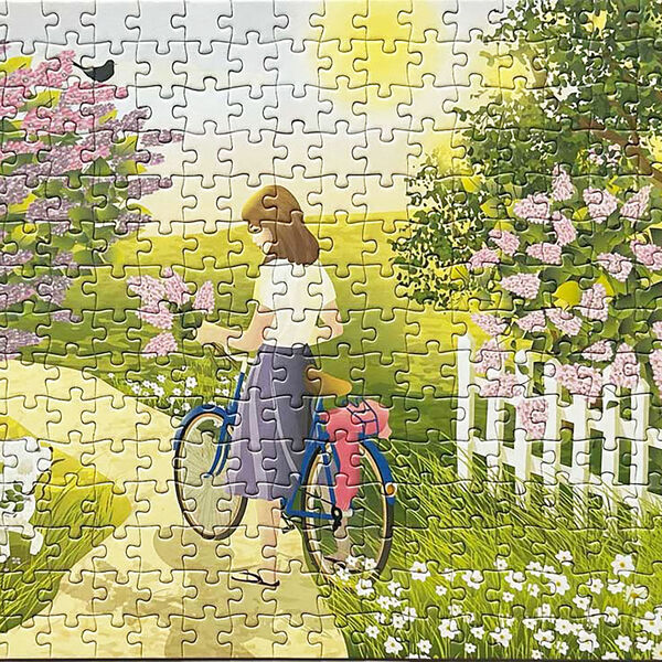 Spring Puzlze 300 pieces, ViSSEVASSE