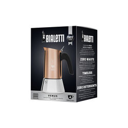 Venus Espresso Maker 4 cups, copper, Bialetti