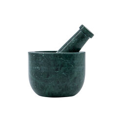 HDArb Mortar with pestle, dark green, House Doctor