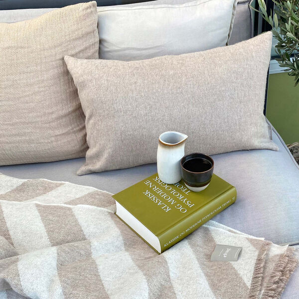 Fishbone Throw, camel, ELVANG