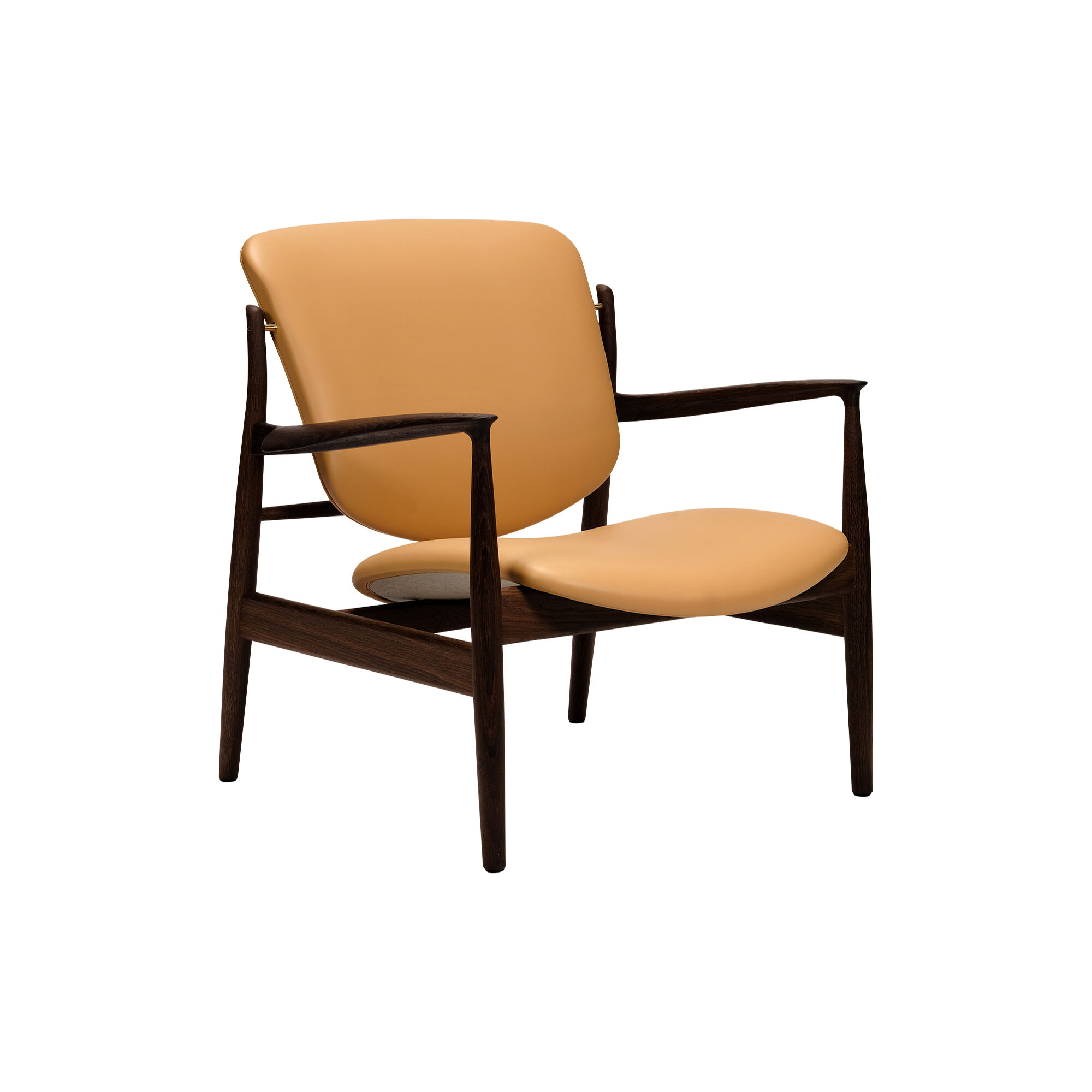The France Chair, smoked oak/sand