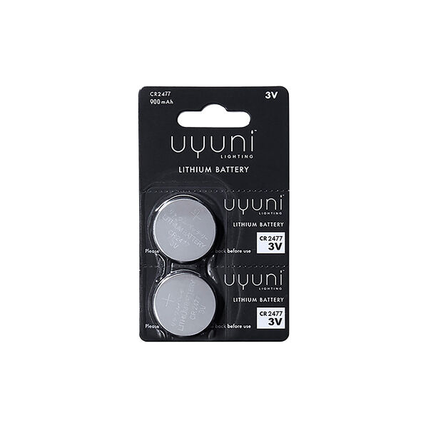 Lithium Metal Batteries CR2477 2 pcs Lithium Metal Batteries CR2477 2 pcs, Uyuni Lighting