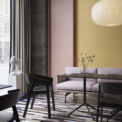 Cover Armchair, refine leather black/black, Muuto