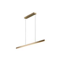 EDGE LINEAR S1500 Pendant, brass, LIGHT-POINT
