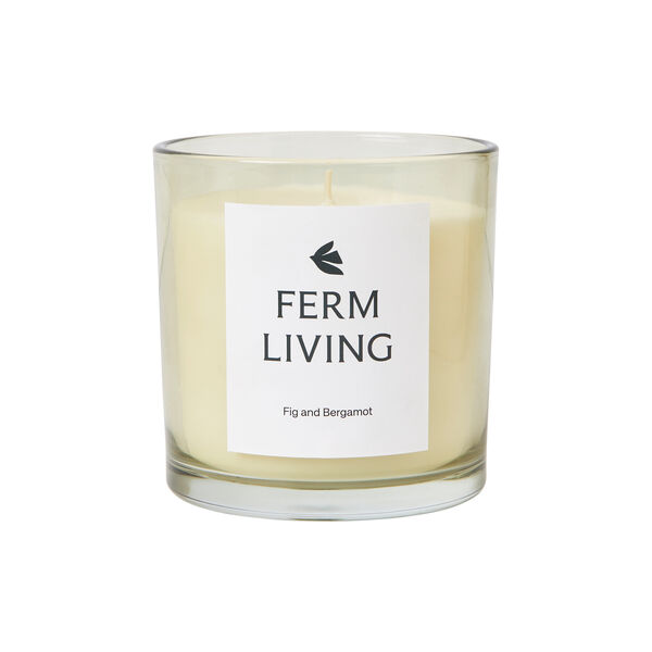 Vitto Scented Candle 1 wick, light celedon, Ferm Living