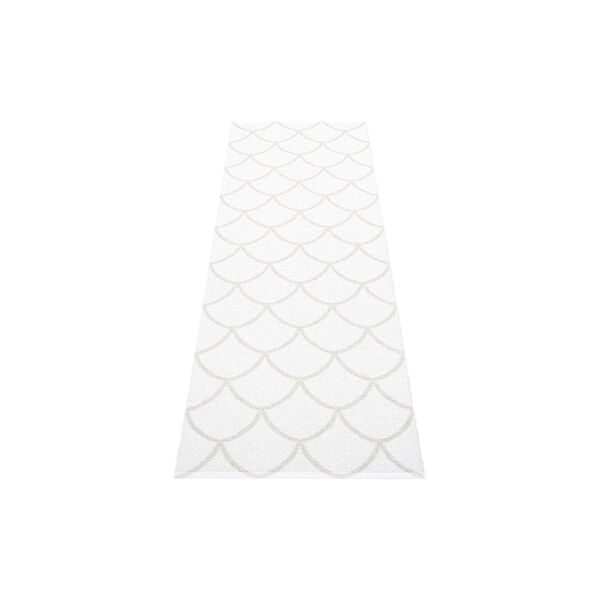 Kotte Plastic Rug, fossil grey/white, Pappelina