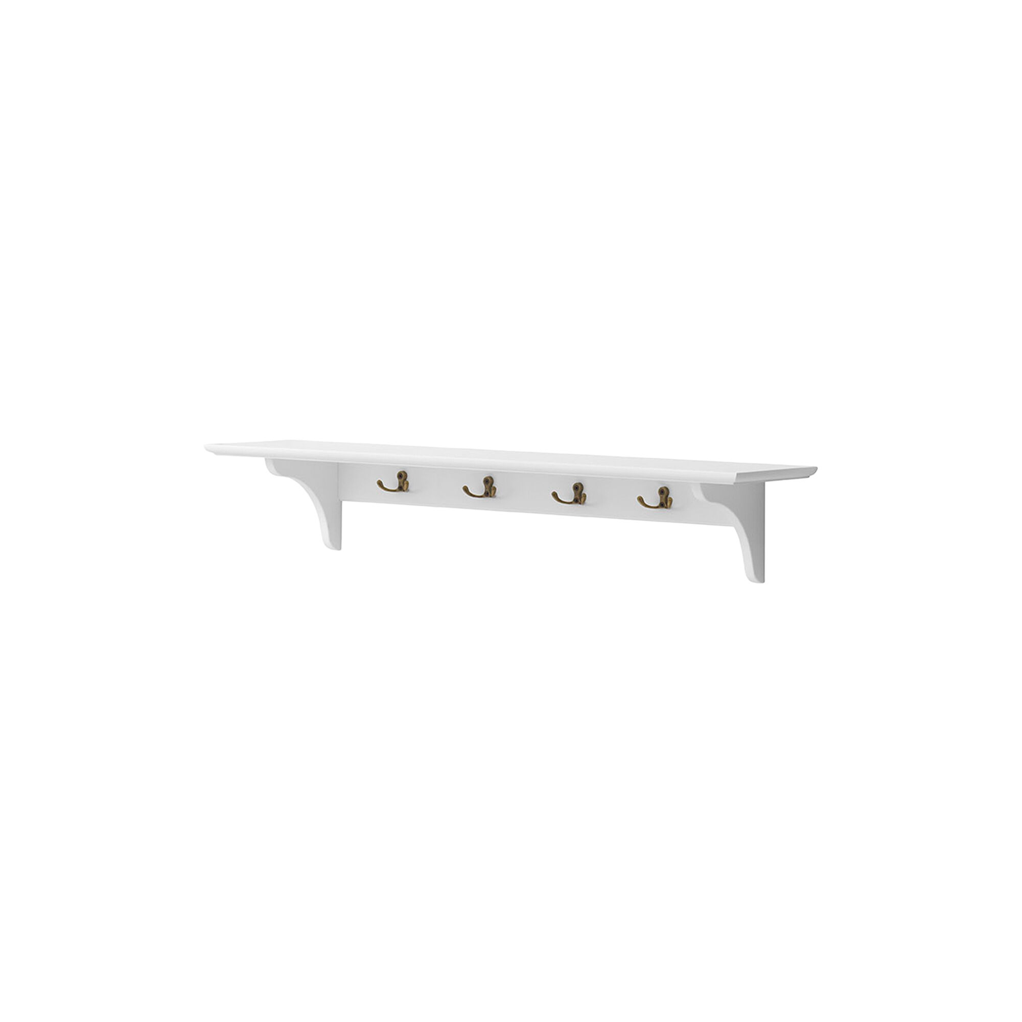 Ikea shelf with hooks underneath discount