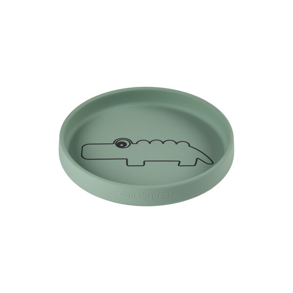 Croco Plate, green, Done by Deer