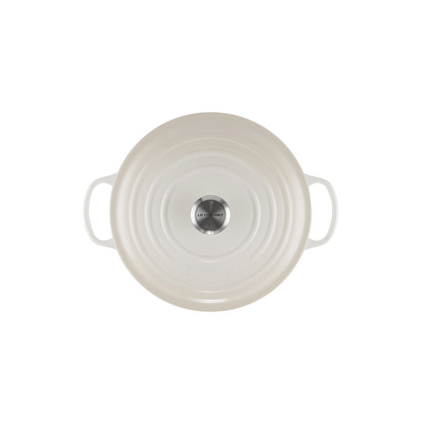 Signature Round Pot &Oslash; 28 cm, meringue, Le Creuset