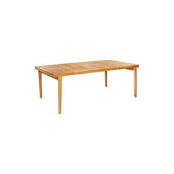 OUTDOOR RIB Dining Table 100x180, Sibast Furniture