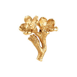 Forglemmigej Pin, gold-plated, Flora Danica Jewellery