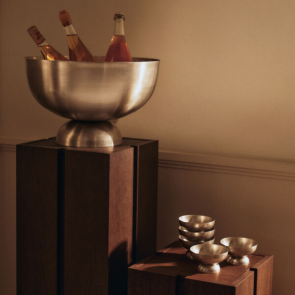 Tumbled Ice Cream Cup, stainless steel, Ferm Living