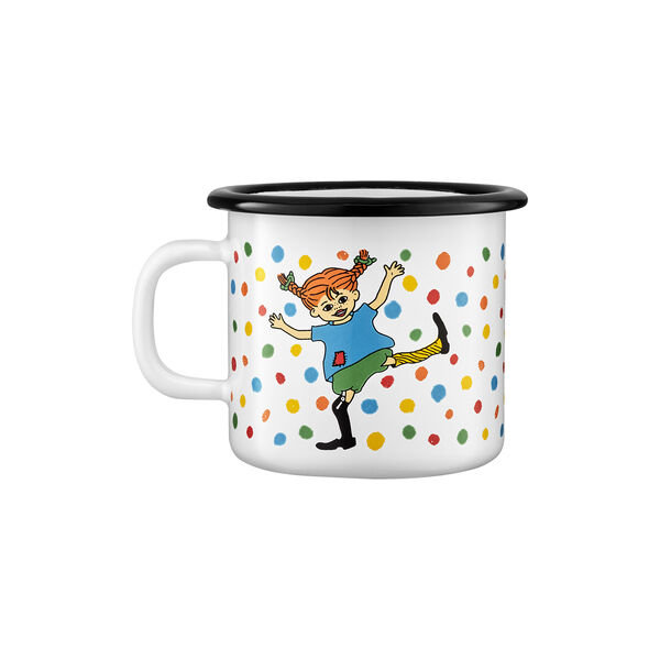 Pippi enamel mug, multicolour, Muurla