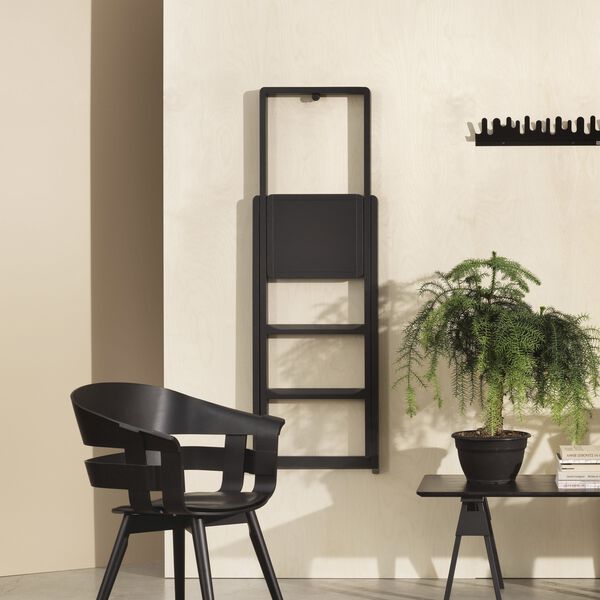 Step Ladder, black matte Step Ladder, black matte, Design House Stockholm
