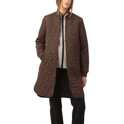 Padded Quilt Coat, ebony, Ilse Jacobsen Hornb&aelig;k