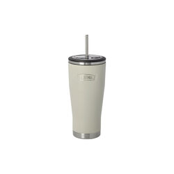 Thermo mug with straw, sand, Thermos