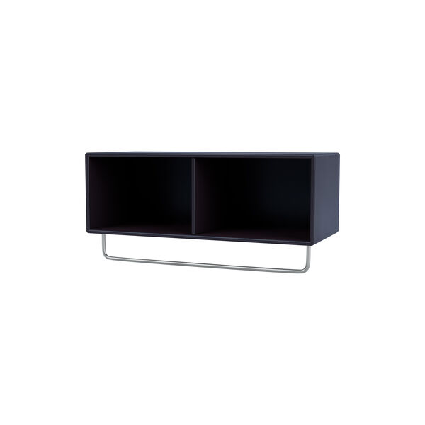 COAT Shelf with Clothes Rack, 147 shadow, Montana Furniture