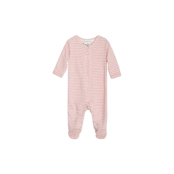 Newborn Suit, coral/offwhite, Serendipity