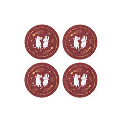 Festive Moments coasters 4 pcs., Moomin Arabia