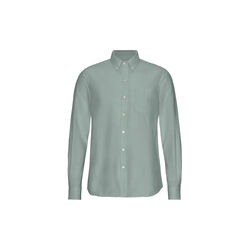 Organic Button Down Shirt, steel blue, Colorful Standard
