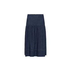 NelliaPW Skirt, dark blue denim, Part Two