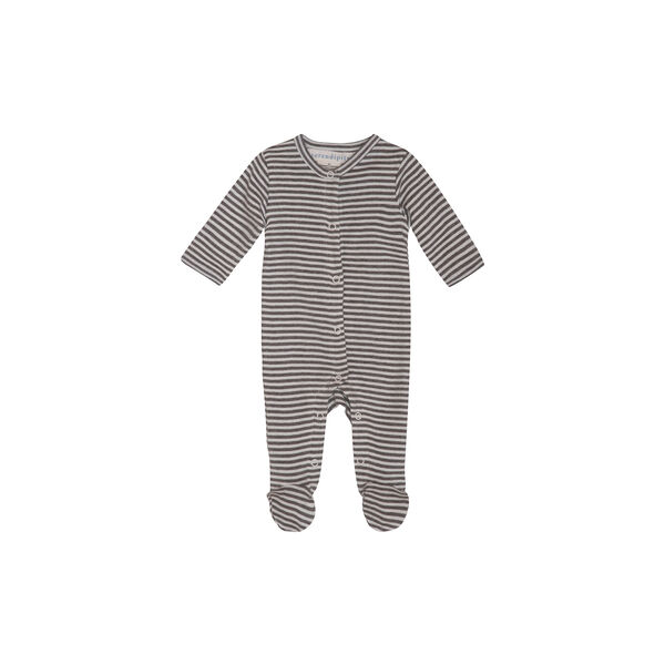 Newborn Stripe Suit | Soil/Offwhite, Serendipity