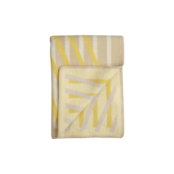 BISLETT Throw, lemon tart, R&oslash;ros Tweed