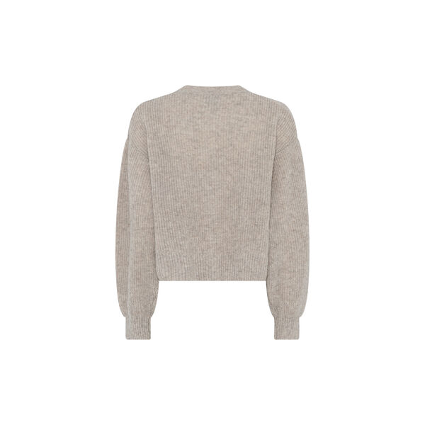 Sisse Cardigan, sand melange, LA RŌUGE