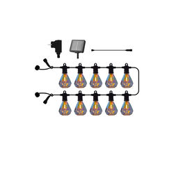 Marcus Combi Solar/Transformer Starter Set with Bright Light, 10 Lights, Sirius Home