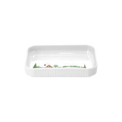 Winter Rectangular Dish 18 cm, Pillivuyt