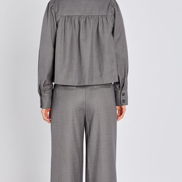 WaterlilyBBTindra Blazer, grey melange, Bruuns Bazaar