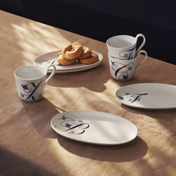 Alphabet Collection Oval Asiette D, Royal Copenhagen