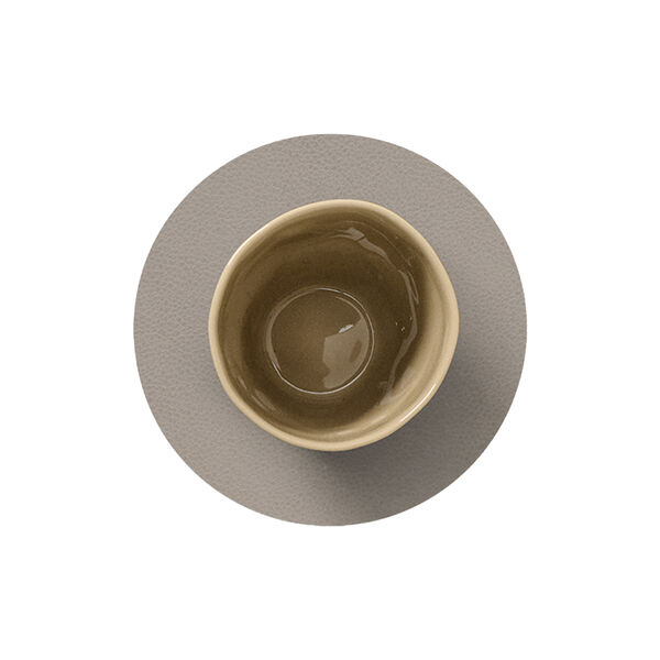 Serene glass mat Circle, ash, LIND DNA