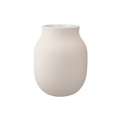 Studio Omaggio #1 Vase H 20 cm, sand, K&auml;hler